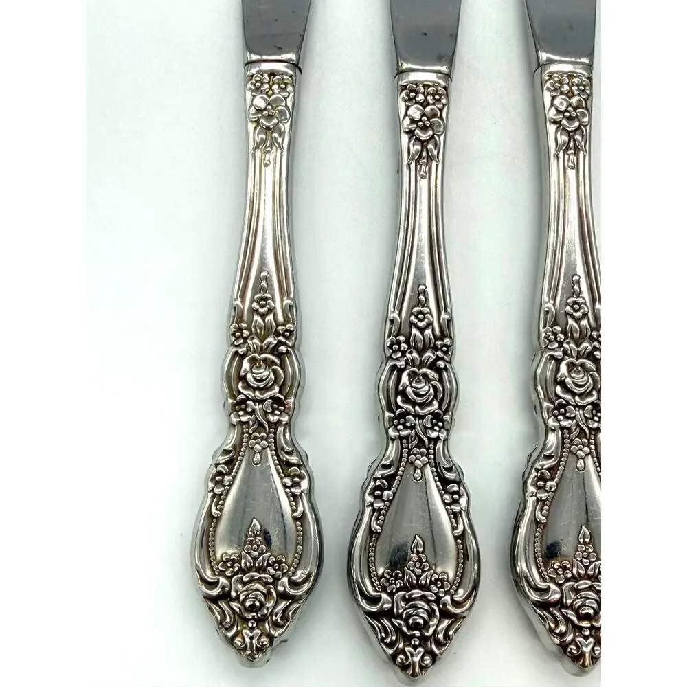 Oneida OCO Wordsworth Set of 6 Stainless Steel Dinner Knives